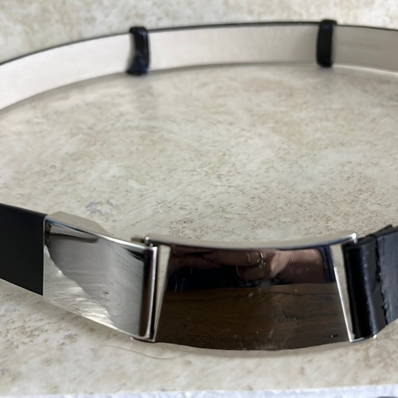 Ellen Tracy Genuine Leather Belt adjustable size 26“-38” - Picture 2 of 8